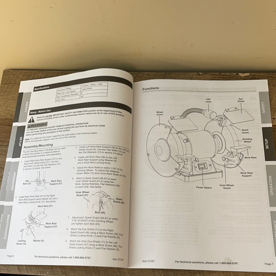 Wirsh D150B Electric Coffee Grinder User Manual