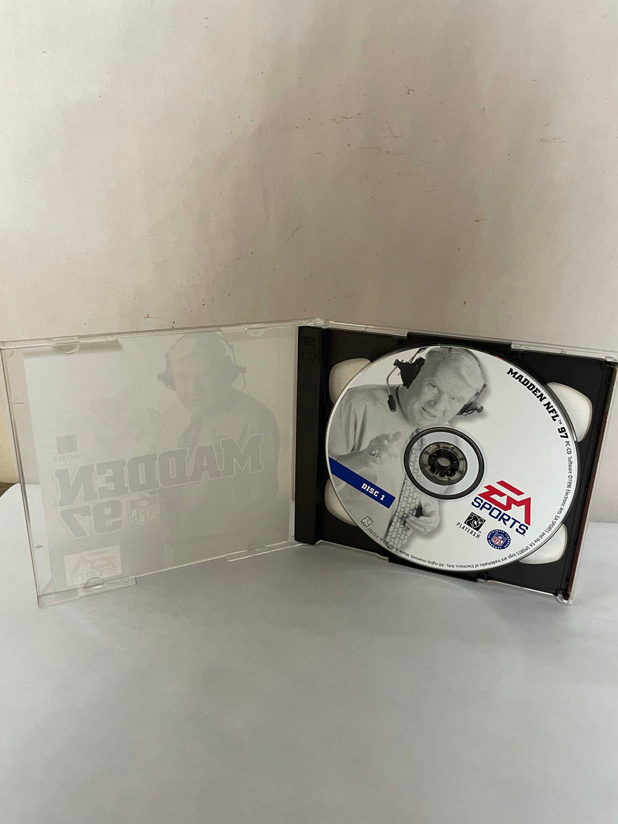 € Vintage EA Sports Madden NFL 97 CD-ROM Disc 1 (PC, 1996) Windows 95 –  Touched By Time Treasures