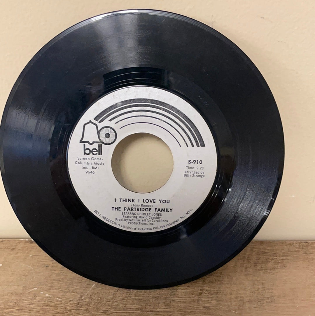 Stædig Mutton femte Vintage MISPRINTED MUSIC PARTRIDGE FAMILY “I Think I Love You” Bell R –  Touched By Time Treasures