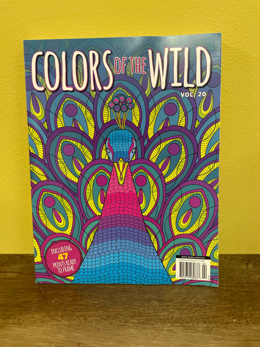 Colors of the Wild Vol. 23 TOPIX MEDIA 47 Prints Adult Coloring Book