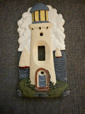 +* Nautical Light House Single Light Switch Plate Coastal Ocean Sea Beach