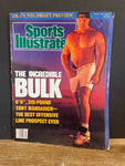 <€€ Vintage Sports Illustrated Magazine Hulk Tony Mandarich April 24, 1989