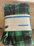 New Mission Ridge Men's SLEEP PANTS XLarge Green/Black Plaid Super Soft Pajama Pants Sleepware