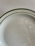 + Vintage Single Gibson Housewares 6.5”Salad/Soup Bowl with Dual Green Rings