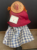 a** Guardian Angel Raggedy Doll, w/ Tag Valorie’s Collectable Springdale AR Handcrafted