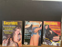 <€€ Vintage Set/12 Issues Jan-Dec 1982 EASYRIDERS Magazine Motorcycle Biker Culture Men