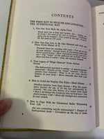 <€€ Vintage Dr. Alfred Cantor’s Longevity Diet 1967 Hardcover 1st Edition