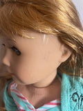 AMERICAN GIRL Maryellen Larkin Doll 18” Strawberry Blonde & Hazel Eyes in Outfit Dolls Toys