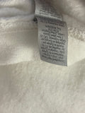 +* Womens Juniors Medium Graphic White Sweatshirt “Twin” in Black by Gildan Heavy Blend