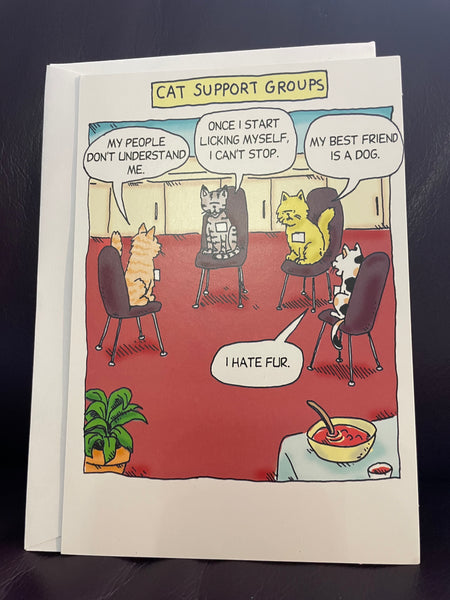 New HAPPY BIRTHDAY ANYONE Humor Cats Greeting Card w/ Envelope American Greeting