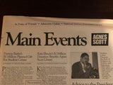 + Vintage AGNES SCOTT COLLEGE Main Alumni Events Publication April 1966 Decatur GA