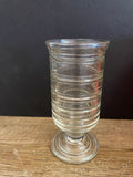 a** Vintage Set/6 Avon Footed Sherbet Dessert Clear Glass Candle Fragrance Holder (No candles)