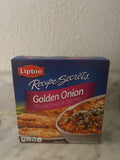 LIPTON Golden Onion Recipe SOUP & DIP MIX 2 Envelopes Best by Feb 2025