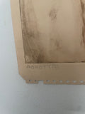 +* Art Monotype Abstract Drawing of Ghostly Figure 1960’s by J.M. DRINAR