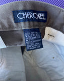 +* Mens Brown Khaki Chino Pants By Cherokee 32x32 Cotton