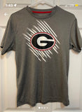 University of Georgia UGA Bulldogs Bulldawgs T-Shirt Youth Size 16-18 Grey