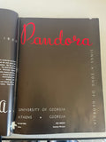 <€€* Vintage 1950 University of Georgia Pandora Yearbook Athens UGA Bulldogs