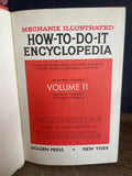 + Vintage Mechanix Illustrated HOW TO DO IT Encyclopedia Hardcover Vol 11 1961