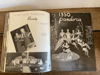 <€€* Vintage 1950 University of Georgia Pandora Yearbook Athens UGA Bulldogs