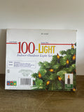 NEW HOLIDAY LIVING Christmas 100 Mini Lights GOLD Steady or Flashing Indoor/Outdoor