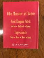 <€€ Set/5 Miniature Art Masters Pocket Books Michelangelo, Renoir, Rembrandt, Rubens, Degas 1993