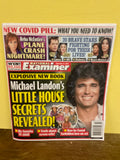NEW Set/2 NATIONAL EXAMINER Magazine December 2021 Michelle Obama Michael Landon