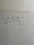 +* Vintage B&W First Methodist Church Bristol Tennessee 1946 Congregation