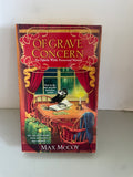 +* Paperback Book Max McCoy Of Grave Concern