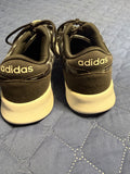 +* Women’s Adidas Cloudfoam Sneakers Tennis Shoes Black & White Lace Up Sz 6 USA 4.5 UK