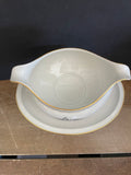 <€€ Gravy Boat with attached Underplate “GRAY DAWN” Rosenthal Selb Germany 1278/113