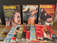 <€€ Vintage Set/12 Issues Jan-Dec 1982 EASYRIDERS Magazine Motorcycle Biker Culture Men