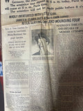 +* AS-IS Vintage S. Dekalb (GA) News/Sun 1901-1920  Reprint 6/27/1979 Germany Surrenders Newspaper Ephemera