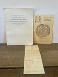 +*Vintage Etowah Indian Mounds Explorations Carterville Georgia 1954-1956 2 Booklets