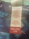 +* Womens No Boundaries XXL Tank Top Mint Green with Aztec Design Hi-Low