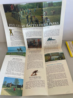 <€€ Vintage (2) Historic Virginia Visitor Pamphlets Staunton & Civil War Centennial 1961-1965