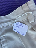 +* Mens Beige Khaki Pants By Ralph Lauren Polo 35x30 Cotton