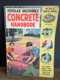 + Vintage POPULAR SCIENCE Concrete How To Handbook 1956 MCM