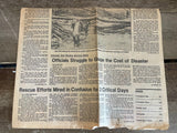 + Vintage The ATLANTA JOURNAL AND CONSTITUTION Newspaper MOUNT ST HELENS ERUPTION 1980