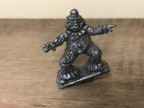 <€€ Vintage 6pc JASCO Pewter Set Donkey Clown Dog Cat Wizard Mouse Miniatures