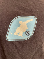 [MEAS] €*^ Mens XLarge Nautica Jeans Company Navy  Blue Long Sleeve T-shirt Cotton