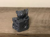 <€€ Vintage 6pc JASCO Pewter Set Donkey Clown Dog Cat Wizard Mouse Miniatures