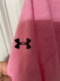 +* Womens/Juniors Pink XSmall Long Sleeve Under Armour Top Tshirt Activewear Cotton