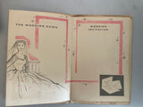 Vintage OUR WEDDING BOOK Bridal Record Keepsake 1950s Ephemera