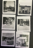 +* Vintage 1950s 1957 (11) Small B&W Photographs Family in California Monterey Park-Quincy-Feather Pass