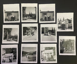 +* Vintage 1950s 1957 (11) Small B&W Photographs Family in California Monterey Park-Quincy-Feather Pass