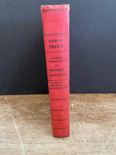 Sigmund Freud: A General Introduction to Psycho-Analysis Red Hardcover 1943