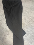 +* Mens Black Classic Apt 9 36x30 Premier Flex Slim Fit Flat Front Dress Casual Pants