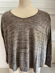 Womens/Juniors Small Tan/Brown Lightweight Knit Sweater Long Sleeve by W118 by Walter Baker