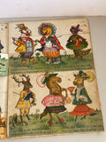** Antique Vintage FUNNY JUNGLELAND Moving Pictures Children’s Book W.K. Kellogg 1909 Softcover