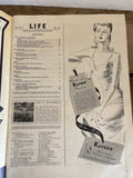 + Vintage LIFE MAGAZINE Spring Match May 3, 1943 Ephemera